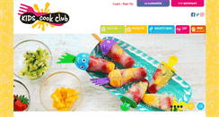 Desktop Screenshot of kidscookclub.com